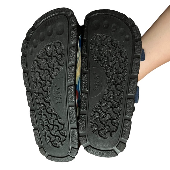 Birki's by Birkenstock Colorful Hawaii Tiki Print Beach Surfer Sandal US 6.5 - Picture 10 of 12